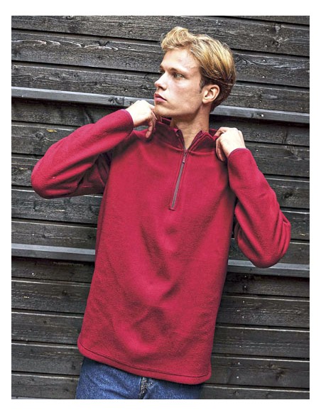 NEU-R73603-Recycled Fleece Quarter Zip 2